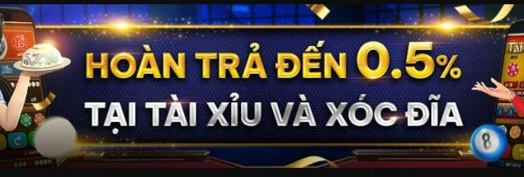 hoàn trả tài xiu và xóc đĩa